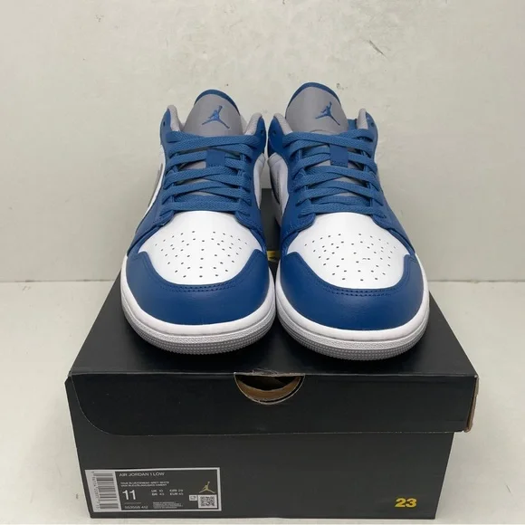 Nike Air Jordan 1 Retro Low “True Blue” 2023 - Picture 2 of 4